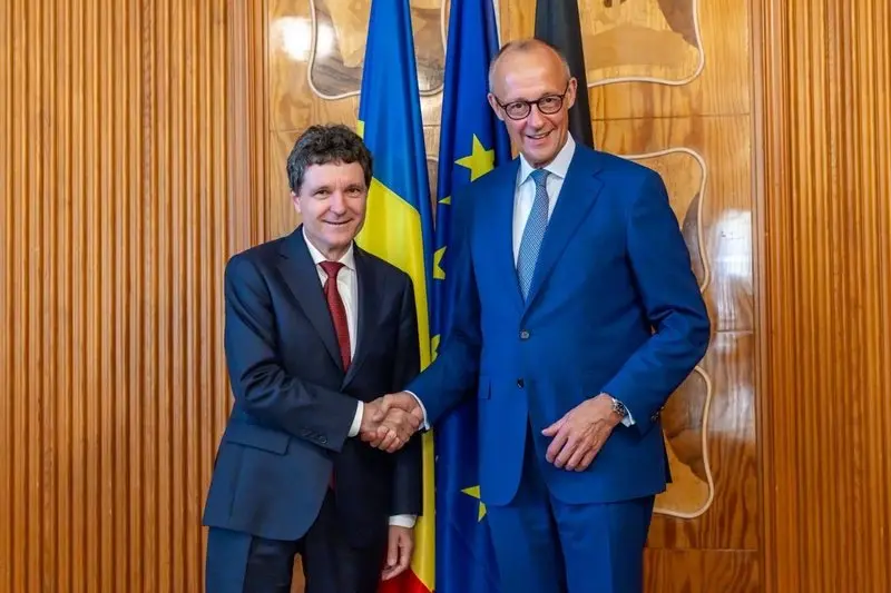 Nicușor Dan și Friedrich Merz au discutat securitatea de pe Flancul Estic la summitul arctic